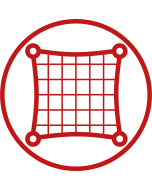 Sicherheitsnetz Polypropylen