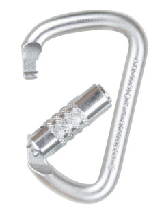 Triplelock Karabiner Stahl